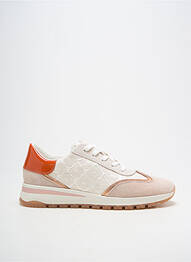 Adidași material neted toc de 4 la 6 cm portocaliu FUGITIVE BY FRANCESCO ROSSI femme