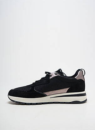 Adidași închidere elastică toc de 4 la 6 cm negru FUGITIVE BY FRANCESCO ROSSI femeie