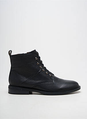 Botine/ghete material neted toc plat până la 3 cm negru FUGITIVE BY FRANCESCO ROSSI femeie