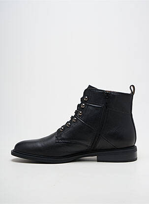 Botine/ghete material neted toc plat până la 3 cm negru FUGITIVE BY FRANCESCO ROSSI femeie