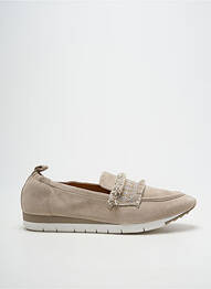 Mocasini țesătură satinată toc plat până la 3 cm gri FUGITIVE BY FRANCESCO ROSSI femme