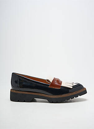 Mocasini material neted toc de 4 la 6 cm negru FUGITIVE BY FRANCESCO ROSSI femeie