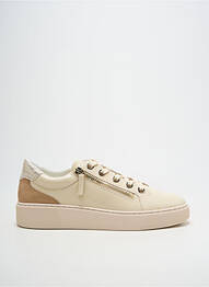 Adidași material neted toc de 4 la 6 cm bej FUGITIVE BY FRANCESCO ROSSI femme