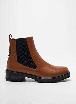 Botine/ghete toc mic toc de 4 la 6 cm maro EMILIE KARSTON femeie