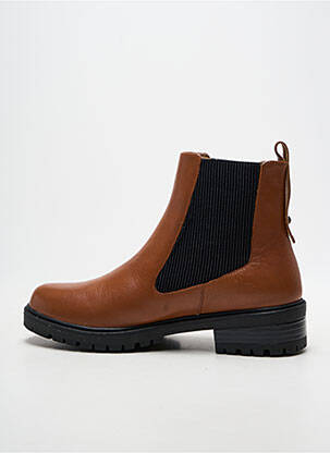 Botine/ghete toc mic toc de 4 la 6 cm maro EMILIE KARSTON femeie