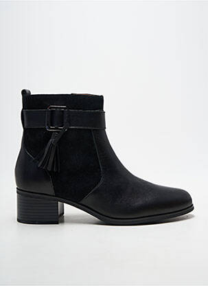 Botine/ghete toc pătrat toc de 4 la 6 cm negru EMILIE KARSTON femeie