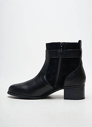 Botine/ghete toc pătrat toc de 4 la 6 cm negru EMILIE KARSTON femeie