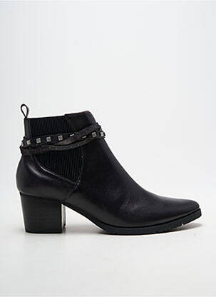 Botine/ghete vârf ascuțit toc de 4 la 6 cm negru EMILIE KARSTON femeie