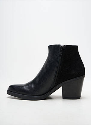 Botine/ghete vârf ascuțit toc de 7 la 9 cm negru PATRICIA MILLER femeie