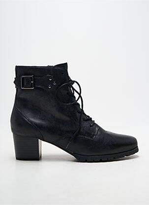 Botine/ghete toc pătrat toc de 4 la 6 cm negru EMILIE KARSTON femeie