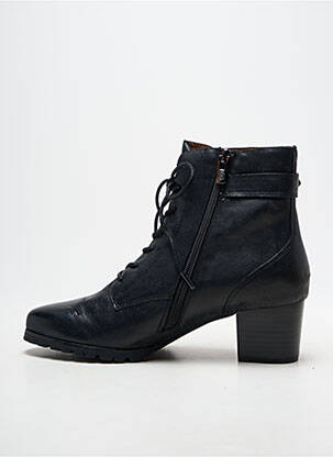 Botine/ghete toc pătrat toc de 4 la 6 cm negru EMILIE KARSTON femeie