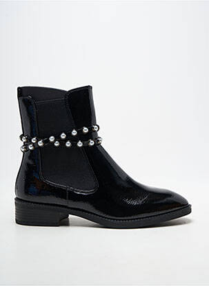 Botine/ghete toc mic toc plat până la 3 cm negru TAMARIS femeie