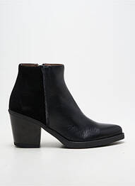 Botine/ghete vârf ascuțit toc de 7 la 9 cm negru PATRICIA MILLER femme