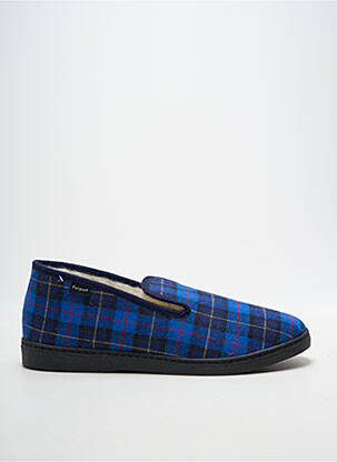 Papuci/pantofi de casă vârf rotund vârf rotund albastru FARGEOT homme