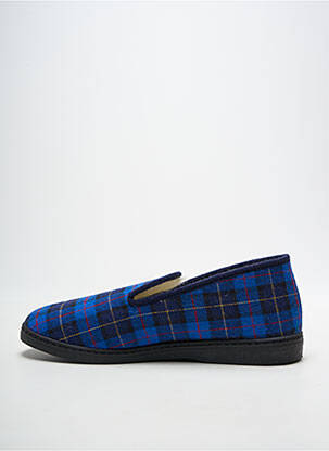 Papuci/pantofi de casă vârf rotund vârf rotund albastru FARGEOT homme