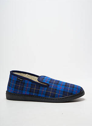 Papuci/pantofi de casă vârf rotund vârf rotund albastru FARGEOT homme