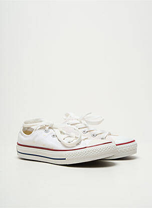 Adidași  vârf rotund alb CONVERSE copil