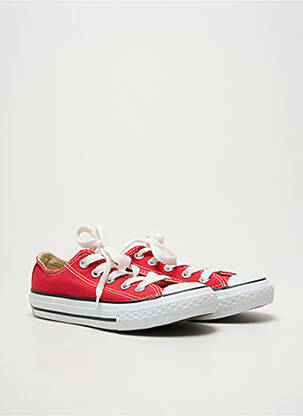 Adidași vârf rotund vârf rotund roșu CONVERSE copil