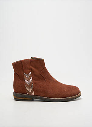 Botine/ghete toc mic toc mic maro REQINS fată