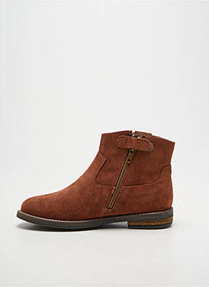 Botine/ghete toc mic toc mic maro REQINS fată
