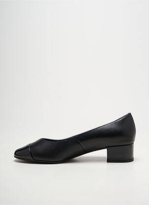 Pantofi cu toc material neted toc plat până la 3 cm negru EMILIE KARSTON femeie