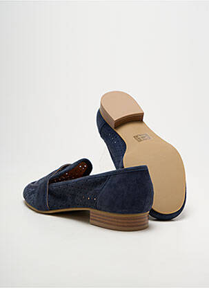 Mocasini chiquet toc plat până la 3 cm albastru EMILIE KARSTON femeie