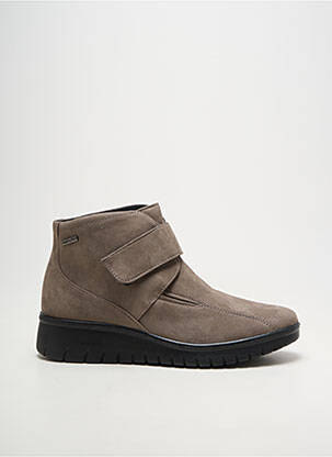 Botine/ghete vârf rotund toc de 4 la 6 cm gri WESTLAND femeie