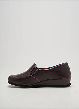 Papuci/pantofi de casă arcadă plantară toc plat până la 3 cm violet ROHDE femme