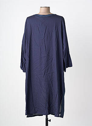Rochie midi mâneci lungi mâneci lungi albastru ZHENZI femeie