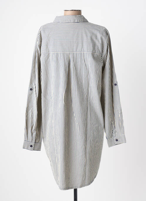 Rochie scurtă mâneci lungi mâneci lungi albastru KAFFE femme