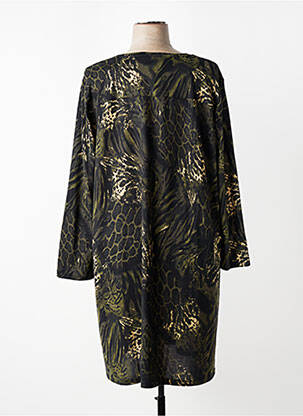 Rochie midi mâneci lungi mâneci lungi verde ZHENZI femeie