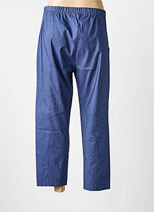 Pantalon drept elasticitate mărime normală albastru 2W PARIS femeie