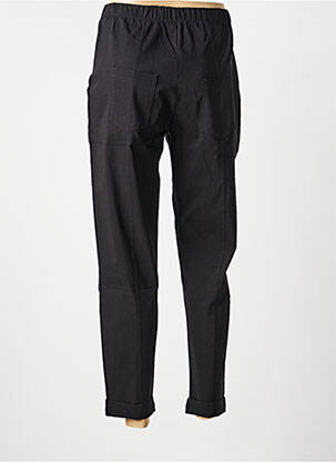 Pantalon 7/8 elasticitate mărime normală negru 2W PARIS femme