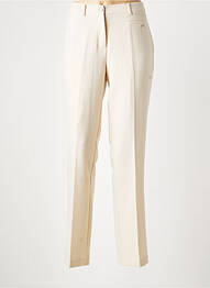 Pantalon drept elasticitate mărime normală bej DIANE LAURY femme