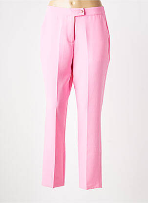 Pantalon drept elasticitate mărime normală roz YES.ZEE femeie