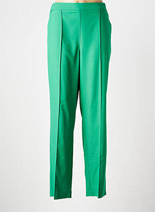 Pantalon drept elasticitate mărime normală verde JULIE GUERLANDE femeie