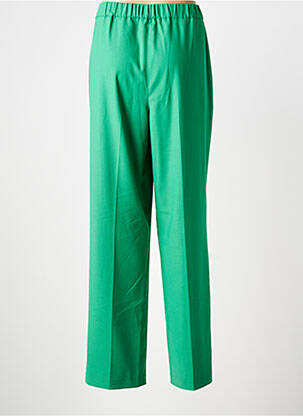 Pantalon drept elasticitate mărime normală verde JULIE GUERLANDE femeie