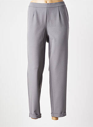 Pantalon drept elasticitate mărime normală gri FRANK WALDER femeie