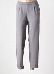 Pantalon drept elasticitate mărime normală gri FRANK WALDER femme