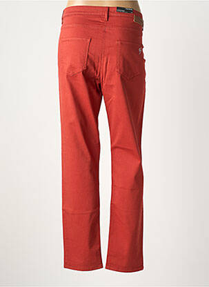 Pantalon slim țesătură poplin mărime normală portocalie BETTY BARCLAY femeie