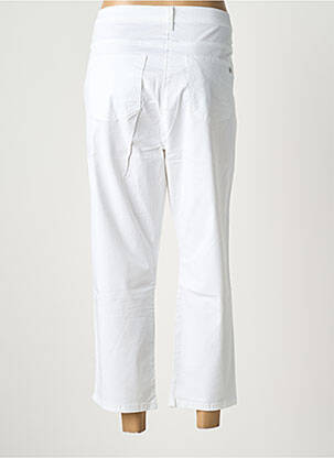 Pantalon 7/8 țesătură poplin mărime normală alb BETTY BARCLAY femeie