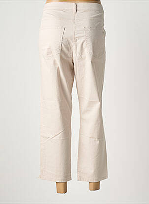 Pantalon 7/8 țesătură poplin mărime normală bej BETTY BARCLAY femeie