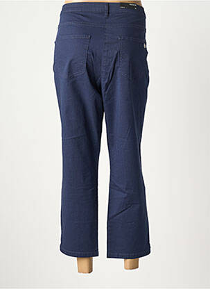 Pantalon 7/8 țesătură poplin mărime normală albastru BETTY BARCLAY femeie