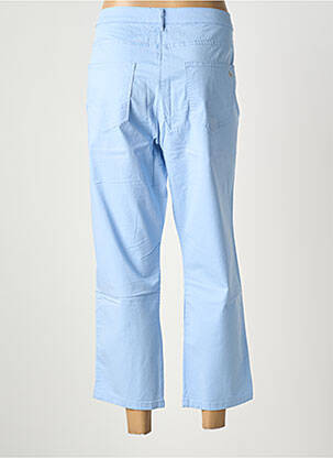 Pantalon 7/8 țesătură poplin mărime normală albastru deschis BETTY BARCLAY femeie