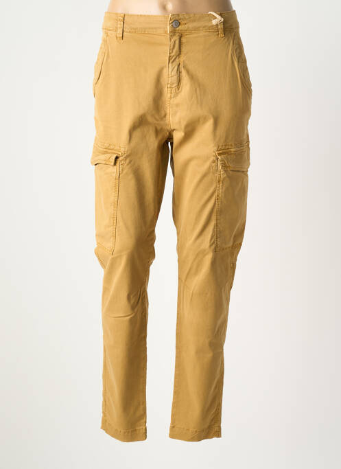 Pantalon cargo țesătură poplin mărime normală maro CO.J (CUP OF JOE) femme