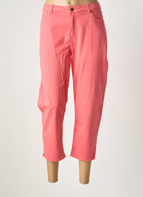 Pantalon trei sferturi elasticitate mărime normală portocaliu MERI & ESCA femme