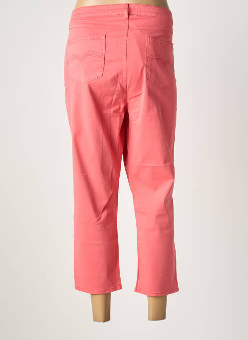 Pantalon trei sferturi elasticitate mărime normală portocaliu MERI & ESCA femme