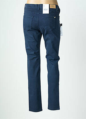 Pantalon slim elasticitate mărime normală albastru EAST DRIVE femeie