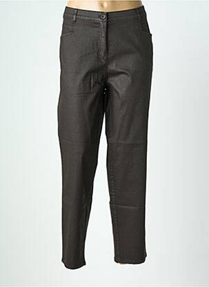 Pantalon slim elasticitate mărime normală maro FRANK WALDER femeie