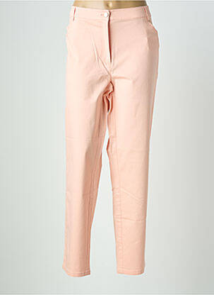 Pantalon slim elasticitate mărime normală roz DIANE LAURY femeie